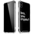 Bro You Crypto iPhone XS Max Clear Case
